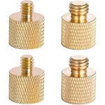 Adaptateur de vis de r�duction de filetage pour tr�pied, adaptateur pour pied de micro, compatible avec ...