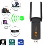 Adaptateur wifi double bande, 1900m, 2. 4g, 5g, usb 3. 0, pilote de frais lan, carte rseau ethernet, ...