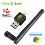 Adaptateur wifi sans fil mt7601, antenne lan, ethernet 150m, 2db, dongle pour pc, carte - mmoire, rcepteur ...