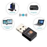 Adaptateur wifi usb double bande 2. 4ghz 5ghz, mini rcepteur de carte rseau sans fil 802. 11b / n / ...