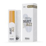 D'addario - 5 anches sax baryton organic select jazz, coupe franaise, force 3 medium