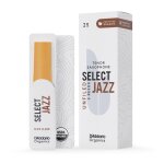 D'addario - 5 anches sax tnor organic select jazz, coupe amricaine, force 2 soft