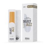 D'addario - 5 anches sax tnor organic select jazz, coupe franaise, force 4 medium