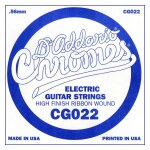 D'addario cg022, . 022 - corde au dtail guitare electrique - filet plat