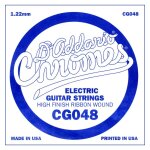 D'addario cg048, . 048 - corde au dtail guitare electrique - filet plat