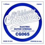 D'addario cg065, . 065 - corde au dtail guitare electrique - filet plat