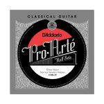 D'addario cnn - 3t pro - arte clear nylon jeu de 3 cordes aigues pour guitare classique - normale