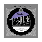 D'addario cnx - 3t pro - arte clear nylon jeu de 3 cordes aigues pour guitare classique - extra forte ...