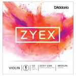 D'addario dz311 1 / 2m - corde seule (mi) violon zyex, manche 1 / 2, medium