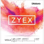 D'addario dz414 ll - corde seule (do) alto zyex, long scale, light