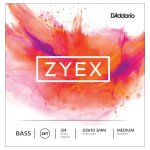 D'addario dz610 3 / 4m - jeu de cordes pour contrebasse zyex, manche 3 / 4, medium D'addario dz610 3 / 4m - jeu de cordes pour contrebasse zyex, manche 3 / 4, medium