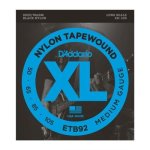 D'addario etb92 tapewound mdium 50 - 105 - jeu de cordes basse 4 cordes