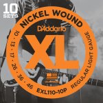D'addario exl110 - 10p jeu de cordes pour guitare electrique (10 jeux)