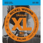 D'addario exl140 - lthb 10 - 52 - jeu de cordes guitare electrique