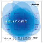D'addario h310w 4 / 4h - jeu de cordes avec corde de mi a filet violon helicore, manche 4 / 4, heavy