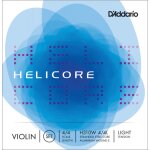 D'addario h310w 4 / 4l - jeu de cordes violon - corde de mi a filet - helicore, manche 4 / 4, light