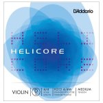 D'addario h313 4 / 4m - corde seule (r�) violon helicore, manche 4 / 4, medium