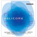 D'addario h352 4 / 4m - corde seule (la) violon 4 / 4 helicore octave, medium