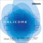 D'addario h511 4 / 4h - corde seule (la) violoncelle helicore manche 4 / 4 heavy