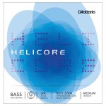 D'addario h611 3 / 4m - corde seule (sol) contrebasse orchestre helicore manche 3 / 4 medium