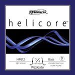 D'addario hp612 3 / 4l - corde seule (r) contrebasse pizzicato helicore, manche 3 / 4, light