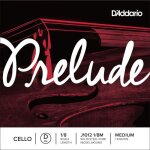 D'addario j1012 1 / 8m - corde seule (r) violoncelle prelude, manche 1 / 8, medium