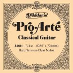 D'addario j4601 - corde au dtail pro - arte mi aigu guitare classique