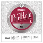 D'addario j5903 4 / 4m - corde seule (sol) violoncelle pro - arte, manche 4 / 4, medium