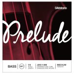 D'addario j610 1 / 4m - jeu de cordes contrebasse prelude, manche 1 / 4, medium D'addario j610 1 / 4m - jeu de cordes contrebasse prelude, manche 1 / 4, medium
