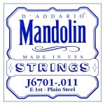 D'addario j6701, . 011 - corde au dtail nickel mandoline