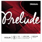 D'addario j814 1 / 4m - corde seule (sol) violon prelude, manche 1 / 4, medium