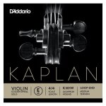D'addario k301w - corde seule (mi) violon golden spiral solo, extrmit a boucle, manche 4 / 4, medium ...