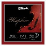 D'addario k311gl 4 / 4m - corde seule (mi) plaqu�e or violon kaplan, extr�mit� a boucle, manche 4 / 4, ...