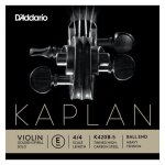 D'addario k420b - 5 - corde seule (mi) violon golden spiral solo, manche 4 / 4, heavy