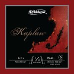 D'addario k613 3 / 4h - corde seule (la) contrebasse kaplan, manche 3 / 4, heavy
