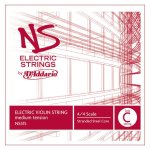 D'addario ns315 - corde seule (do grave) violon ns electric manche 4 / 4 medium