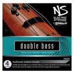 D'addario ns610 - jeu de cordes traditionnel contrebasse ns electric, manche 3 / 4, medium D'addario ns610 - jeu de cordes traditionnel contrebasse ns electric, manche 3 / 4, medium