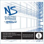 D'addario ns716 - corde seule (si grave) contrebasse / violoncelle ns electric, manche 4 / 4, medium