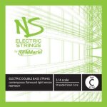D'addario nsfw617 - corde seule moderne (do aigu) contrebasse ns electric, manche 3 / 4, medium
