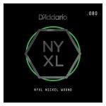 D'addario nynw080 tirant . 080 - corde au d�tail nickel wound guitare electrique