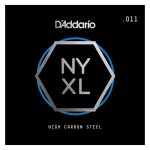 D'addario nys011, acier pur, . 011 - corde au dtail acier pur guitare electrique ou acoustique