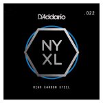 D'addario nys022, acier pur, . 022 - corde au d�tail acier pur guitare electrique ou acoustique