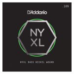 D'addario nyxlb105, nyxl filet nickel, diapason long, . 105 - corde au d�tail guitare basse