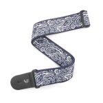 D'addario p20w1419 - sangle pour guitare en polyester 2'' - bleu
