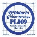 D'addario pl009 - corde au d�tail guitare electrique acier plein 009
