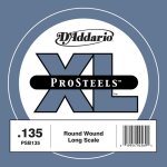 D'addario prosteels psb135, corde longue, . 135 - corde au dtail guitare basse