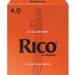 D'addario rca1040 - anches clarinette sib, force 4, bo�te de 10