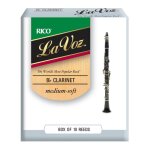 D'addario rcc10ms - anches la voz clarinette si b�mol, force medium - soft, bo�te de 10