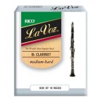D'addario rcc10mh - anches la voz clarinette si bmol, force medium - hard, bote de 10