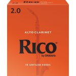 D'addario rda1020 - anches clarinette alto, force 2, bo�te de 10